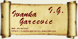 Ivanka Garčević vizit kartica